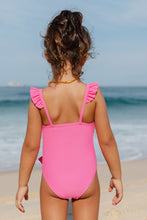 Charger l&#39;image dans la galerie, Maillot de bain une pi¨¨ce pour fille ¨¤ col haut
