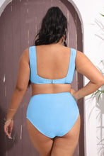 Charger l&#39;image dans la galerie, Bikini grand taille bralette ¨¤ cordon taille haute
