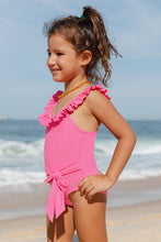 Charger l&#39;image dans la galerie, Maillot de bain une pi¨¨ce pour fille ¨¤ col haut
