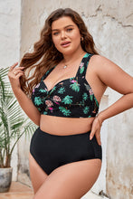 Charger l&#39;image dans la galerie, Bikini torsad¨¦ sur le devant et taille haute classique
