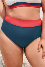 Charger l&#39;image dans la galerie, Bas de bikini grande taille ¨¤ bandes taille haute
