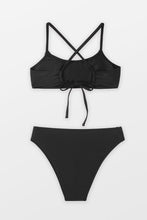 Charger l&#39;image dans la galerie, Bikini bralette dos crois¨¦ et hipster en V
