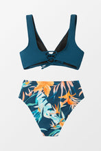 Charger l&#39;image dans la galerie, Bikini haut bralette ¨¤ emballage et taille haute
