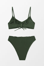 Charger l&#39;image dans la galerie, Bikini bralette ¨¤ crochet arri¨¨re et bordure merrow
